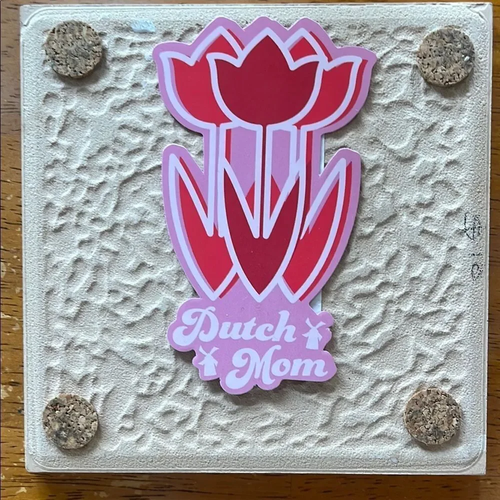 NEW 2025 LIMITED EDITION DUTCH MOM TULIPS STICKER